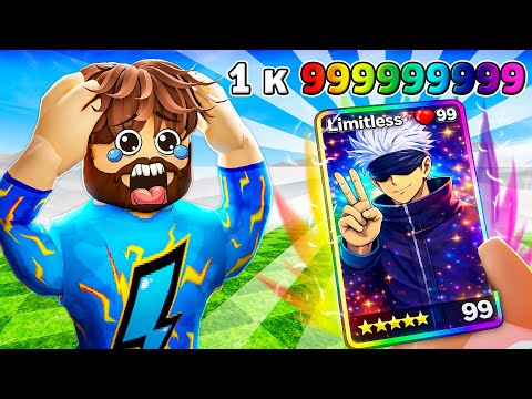 😰 ВЫБИЛ САМУЮ РЕДКУЮ АНИМЕ КАРТОЧКУ В РОБЛОКС! + Фиксплей! #2