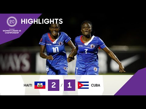 Concacaf Womens Under-20 Championship | 2022 Highlights: Haiti vs Cuba