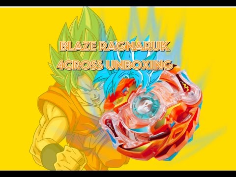 Super Saiyan Blue Beyblade?! Blaze Ragnaruk 4C. Fl. Unboxing | BEYBLADE BURST UNBOXING