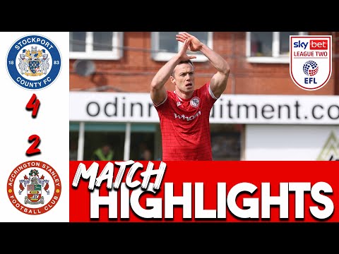 HIGHLIGHTS: Stockport County 4-2 Accrington Stanley