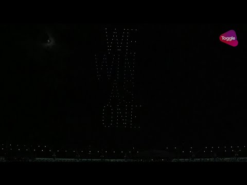 BEAUTIFUL DRONE SHOW at the 30th SEA Games Philippines 2019 Closing Ceremony
