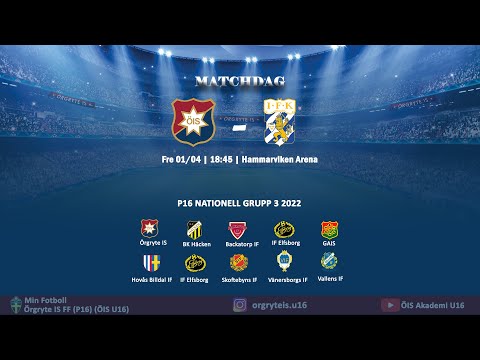 P16: Örgryte IS 0-5 IFK Göteborg