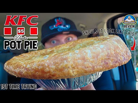 1st Time Trying KFC® Chicken Pot Pie! 🐔🍲🥧 | KFC® Chicken Pot Pie Review | theendorsement