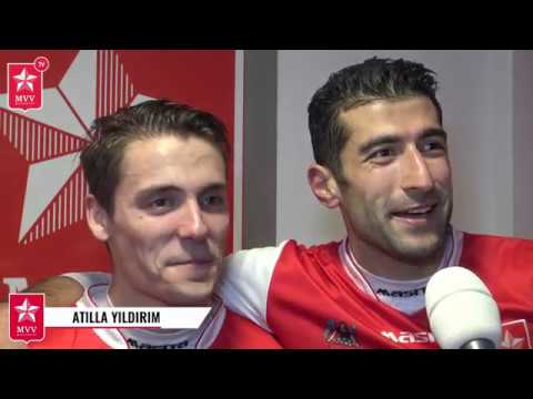 Blijdschap na de 3-0 overwinning op Jong AZ - De interviews (15-12-17)