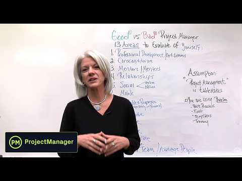Good vs Bad Project Managers - YouTube