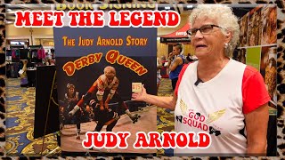 MEET JUDY ARNOLD, THE ROLLER DERBY QUEEN