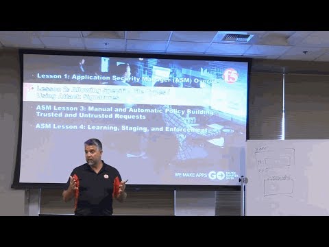 F5 3-day Partner Boot Camp - BIG-IP ASM Lesson 2