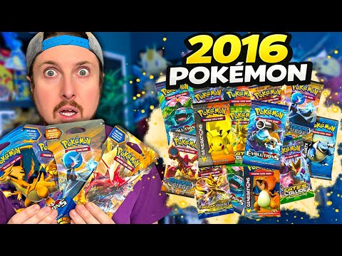 I Miss 2016, Opening EVERY Pokemon Card Set That Year!