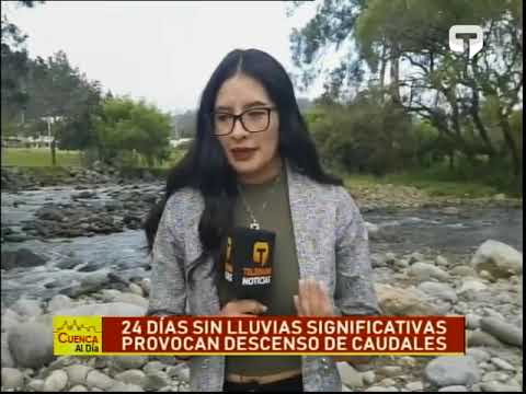 24 días sin lluvias significativas provocan descenso de caudales