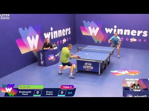 WINners CUP table 2  05.09 Khakhamidi Pavel - Kireev Andrei  20:00