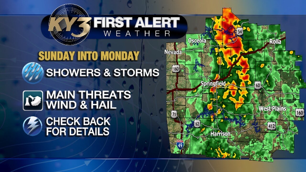 Rain chances increase tomorrow