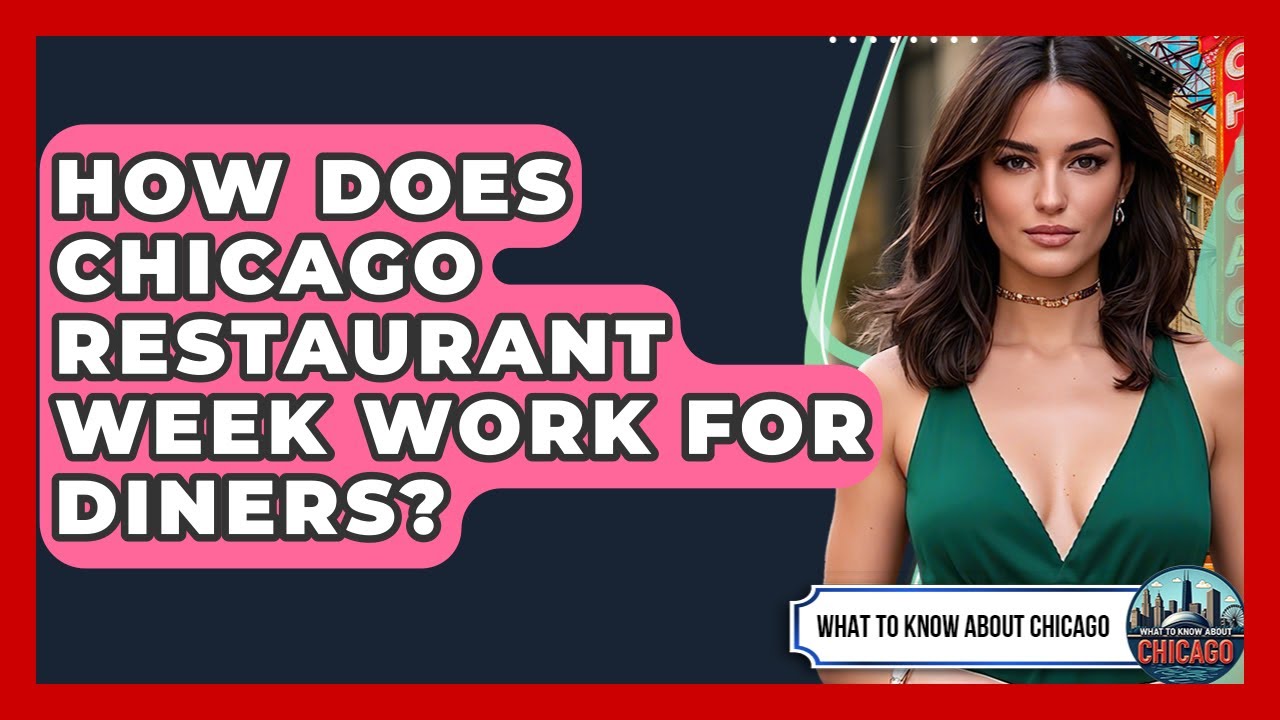 How Does Chicago Restaurant Week Work For Diners? - What To Know About Chicago