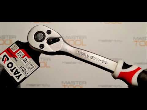 Трещотка YATO 3/8", 200 мм, 72 зубца (YT-0731) - качество и надежность