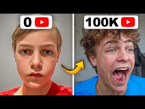 How I Got 100,000 Subscribers at Age 16