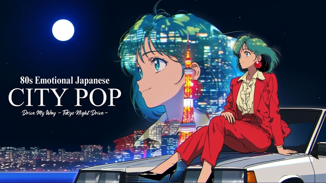 80s Japanese CITY POP / Emotional TOKYO Night Drive Playlist あなたを探して / Drive my way