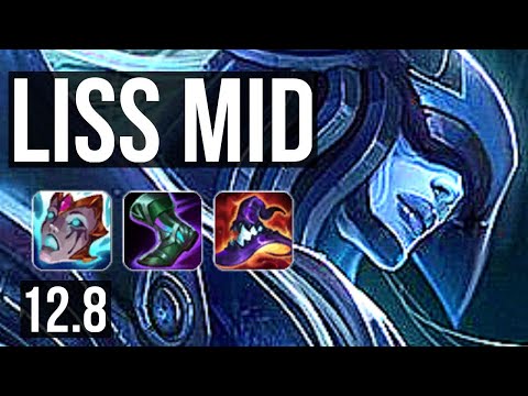 LISSANDRA vs IRELIA (MID) | 13/1/5, 8 solo kills, Legendary, 400+ games | NA Diamond | 12.8