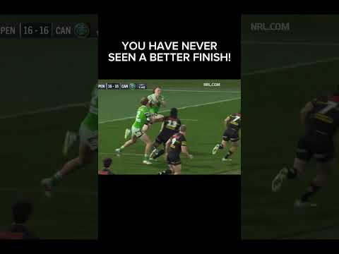 🔥CRAZY ENDING TO PANTHERS VS RAIDERS 🔥 #nrl #canberraraiders #penrithpanthers #nrlclips #nrlfans