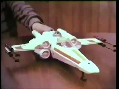 Kenner Star Wars X-Wing Fighter and TIE Fighter Commercial (1978)