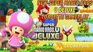 New Super Mario Bros U Deluxe Toadette gameplay