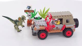 LEGO Jurassic Park Dilophosaurus Ambush 76958 review! How is this so cheap?