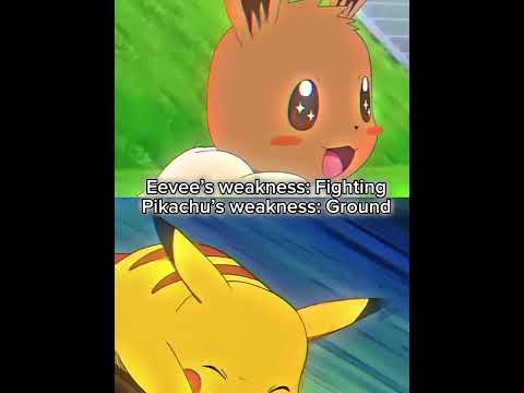 Eevee Vs Pikachu | #pikachu #vs #eevee #edit