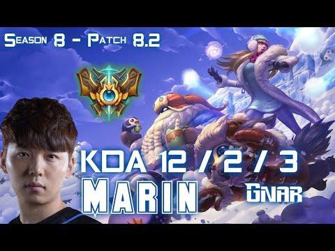 MaRin GNAR vs VLADIMIR Top - Patch 8.2 KR Ranked