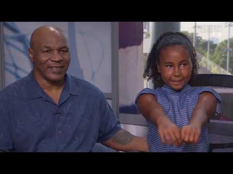 Mike Tyson & Milan Tyson Visit the Tennis Channel Set (2018 US Open) | Tennis Channel Live