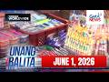 Unang Balita - Part 1 (June 1, 2026) | Unang Hirit