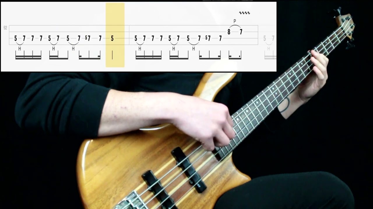 Black Sabbath - Into The Void (Bass Cover) (Play Along Tabs In Video)