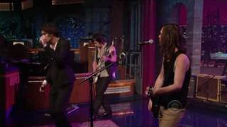 The Wind Blows (Live on David Letterman's Late Show) - The All American Rejects (High Quality)