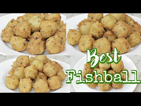 HOMEMADE FISHBALL RECIPE | PAANO MAGLUTO NG FISHBALL | EASY FILIPINO STREET FOOD