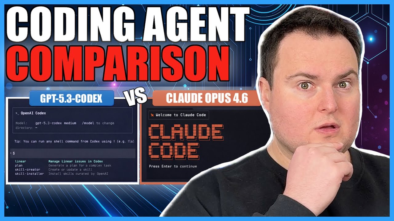 GPT-5.3 Codex vs Claude Opus 4.6 – Coding a Physical Skateboard Game