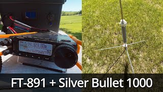 Yaesu FT-891 + WRC Silver Bullet 1000 = The Perfect Portable Setup