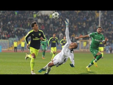 Ozil Goal vs Ludogorets | UCL 2016/17