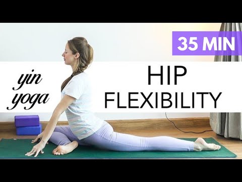 35 Min Yin Yoga For Hip Flexibility ♥ Yoga For All Levels ♥ YogaCandi