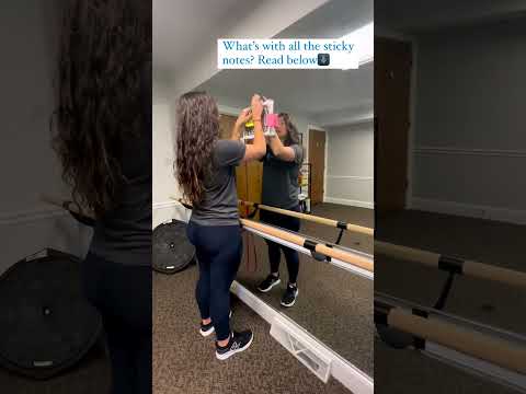 Can a sticky note really do that much.... YES! #dizziness #shorts #concussion