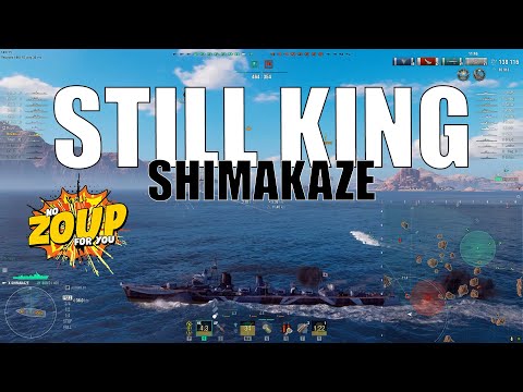 World of Warships Shimakaze is Still King