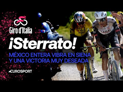 🇲🇽🇧🇪 DOS GENIOS SOBRE LA TIERRA | 9ª ETAPA GIRO DE ITALIA 2025 | VÍDEO RESUMEN Y HIGHLIGHTS