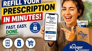 How to refill a prescription online at Kroger Pharmacy