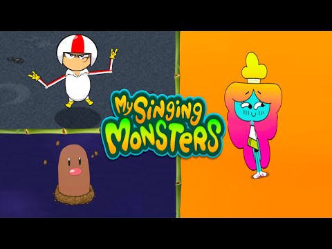 My Singing Monsters as CARTOON CHARACTERS 33: MSM Transformation | My Singing Monsters