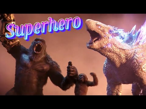 Kong | Superhero | #kong #godzillaxkong #godzillavskong #kongskullisland
