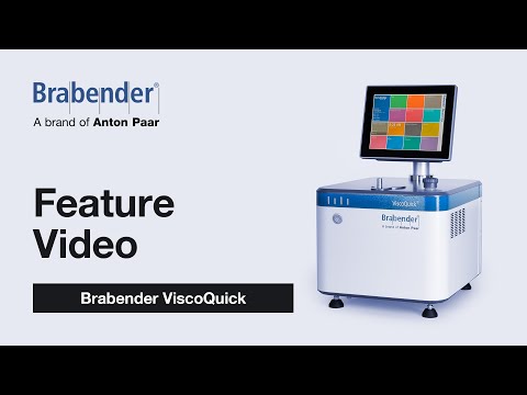 Universal Torque Viscometer: Brabender ViscoQuick