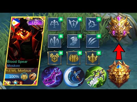 MOSKOV HIGHEST CRITICAL DAMAGE BUILD THAT YOU WILL EVER SEE! MUST TRY!