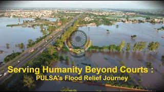 Flood Relief measures taken up by Punjab State Legal Services Authority