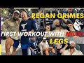 Regan Grimes Legs Training @Powerhouse