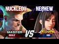 SF6 NUCKLEDU Guile Vs NEPHEW Mai High Level Gameplay