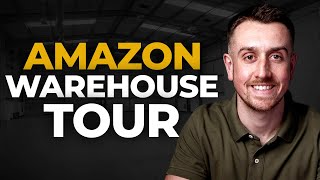 My New Amazon FBA Warehouse Tour!