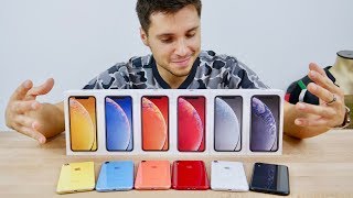 Apple iPhone XR Unboxing! All Colors