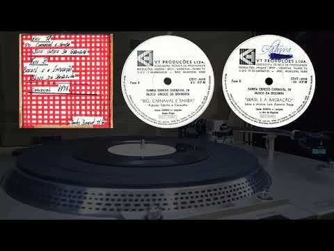Samba Enredo Carnaval de Santos Dumont, MG de 1978