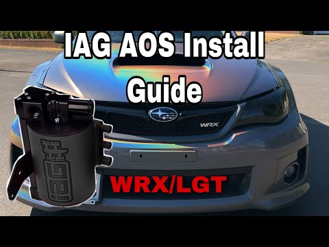 IAG AOS STREET Install Guide For 08-14 Subaru WRX